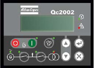 Панель управления дизельной электростанцией Atlas Copco Qc2002