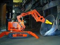 Демонтажная машина TopTec в металлургии